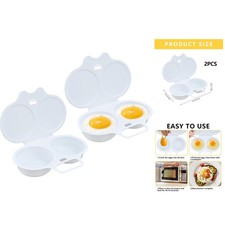 2x Mikrowellen Eierkocher -