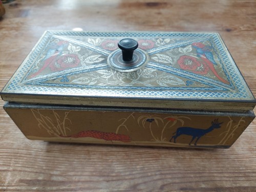 Blechdose art deco afrika - deco,
