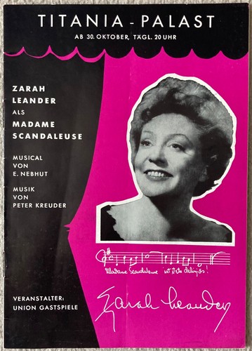 Zarah leander titania palast - zarah,