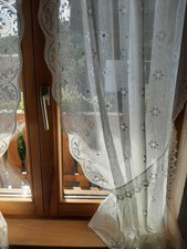 Scheibengardinen naturweiß