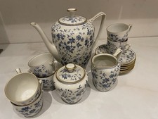 Mokka service Porzellan 6 Personen gemarkt