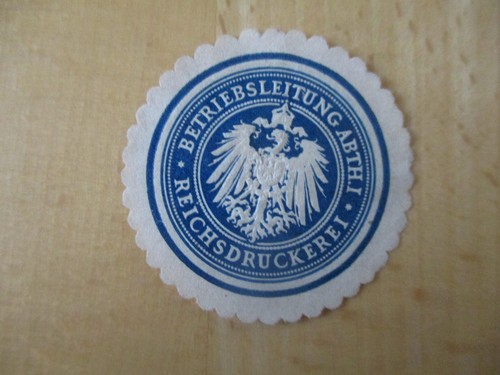 Siegelmarke - ,