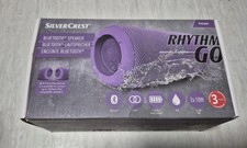 SILVERCREST® Bluetooth®-Lautsprecher »Rhythm Go« Reichweite 10m lila 2 x 10 Watt