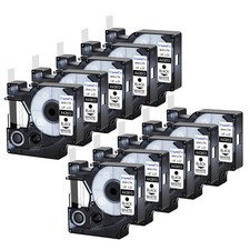 10x Dymo A43613 Label Tape Fit
