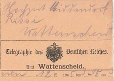 710727) DR Telegramm aus