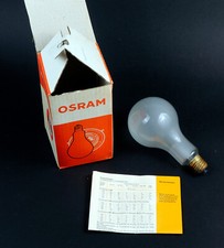 OSRAM Nitraphot B E27 500Watt 220Volt Studiolampe  in OVP mit Belichtungstabelle