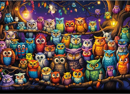 1000 teile puzzle - teile, magische
