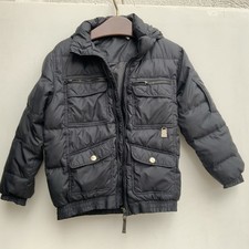 Steppjacke Skijacke Schwarz Gr