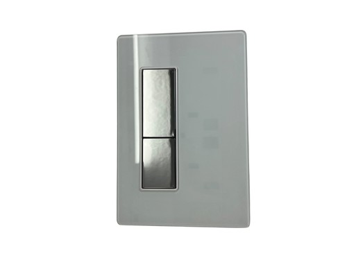 Drückerplatte glas für - wc-drückerplatte, glas,