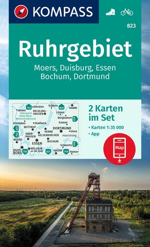 Kompass wanderkarte 823 - /,