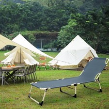 Tragbare klapp camping bett - klapp,