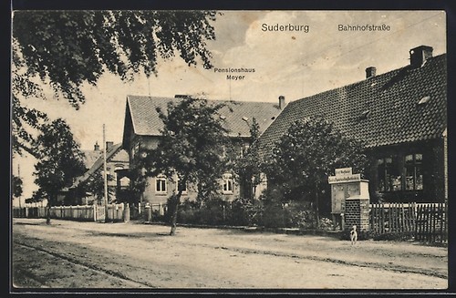 Ansichtskarte suderburg - ansichtskarte,