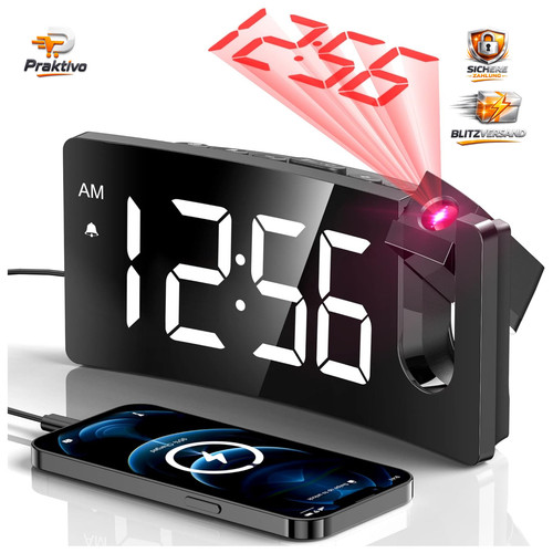 Projektionswecker digitaluhr - projektionswecker,