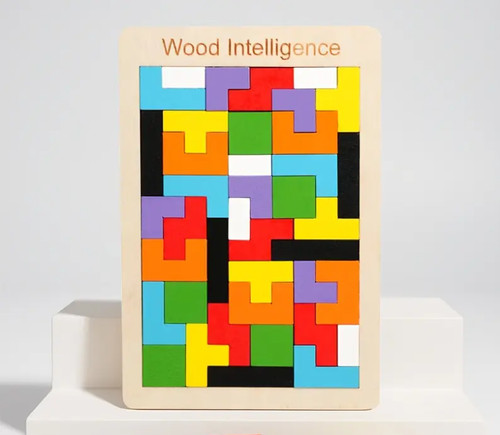 Abc form tangra puzzle bunt - abc,