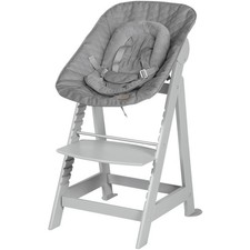 B-Ware roba Treppenhochstuhl Born Up Luxe taupe Set 2 in 1 inkl. Aufsatz