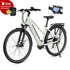 DERUIZ E-Bike 28Zoll City Elektrofahrrad 483Wh 8Gang SHIMANO Damen/Herren 23.5kg