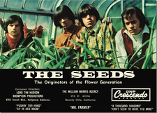 The Seeds - 1967 Promo Poster