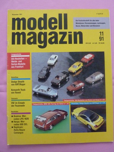 Modell magazin 1991 - modell, 1991-11