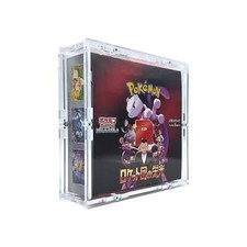 Acryl Case für Pokemon japanische Display Booster Box Glory of Team Rocket