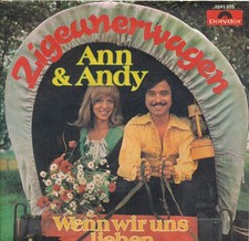 Zigeunerwagen - Ann + Andy - Polydor 2041 555 - Single 7" Vinyl 10/08
