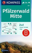 Kompass wanderkarte 472 - kompass,