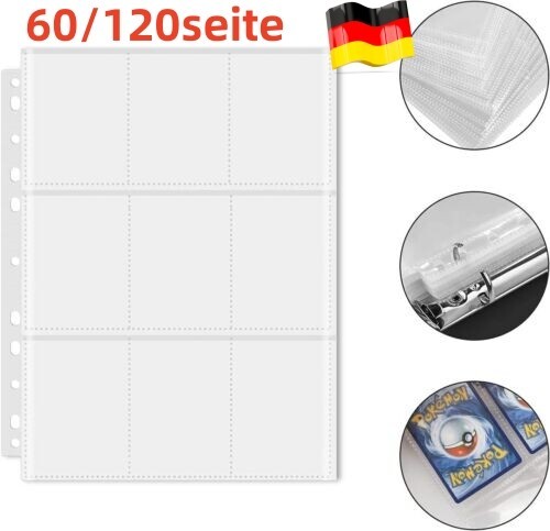 120 seiten sammelkarten - 120,