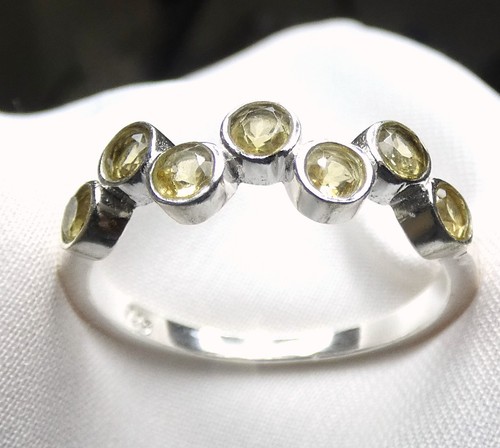 Citrin ring 925 silber - 💛citrin,
