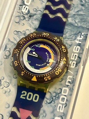 Vintage swatch scuba sdj 100 - vintage,
