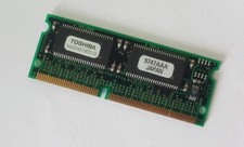 32MB PC66 SD-RAM SO-Dimm 4Mx64 Toshiba Notebook Speicher THL64V4075ATG-5S