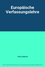Europäische Verfassungslehre