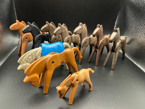 Playmobil geobra pferde 1974 - geobra,