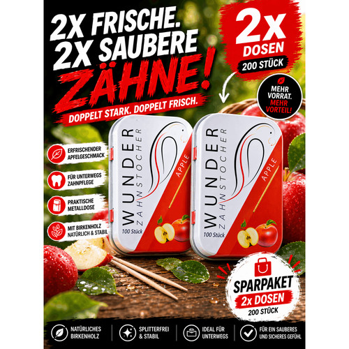 Wunder zahnstocher apple - zahnstocher,