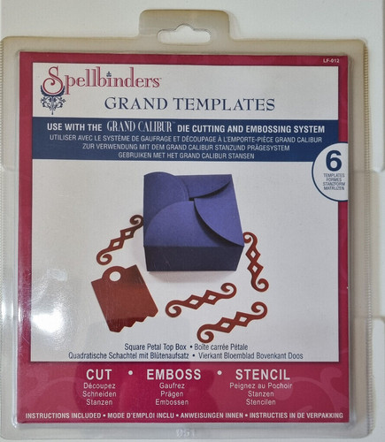 Spellbinders grand templates - grand,
