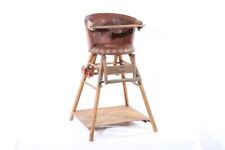 Naether Kinder Hochstuhl Tisch Stuhl Antik klappbar Räder Vintage