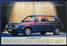 VW Golf 2, "Der 10 Millionen - Golf", originale Werbung aus 1988
