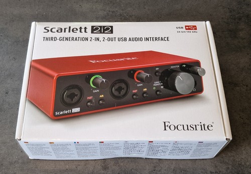 Focusrite scarlett 2i2 3rd gen - scarlett,