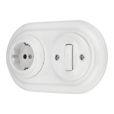 Unterputz Porzellan Vintage