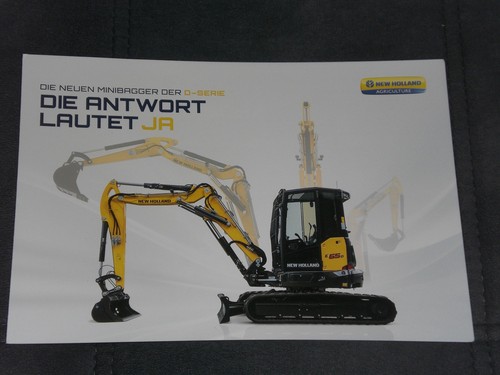 New holland minibagger - new, der