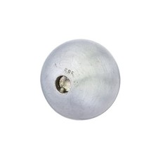 Kugel Anhänger Wechselschließe 585er Weißgold