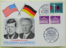 John F. Kennedy Gedenkkarte