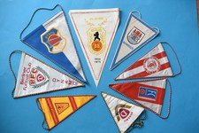 DDR Wimpel Fußball Sammlung Konvolut: Berlin, Frankfurt, Dynamo, Schwedt ...
