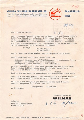 Wilhag wilhelm hagenkamp - wilhelm, ag