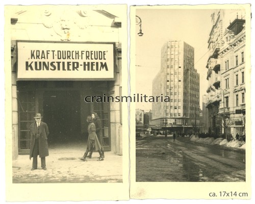 Orig foto offizier bei kdf - 2x,
