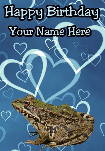 Frosch anlass personalisierte - anlass,
