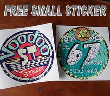 Sticker, Surf, Hairdressed