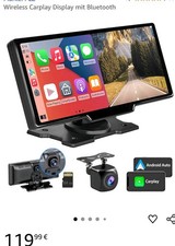 Wireless Apple CarPlay Android Auto Autoradio IPS Bildschirm USB SD AUX