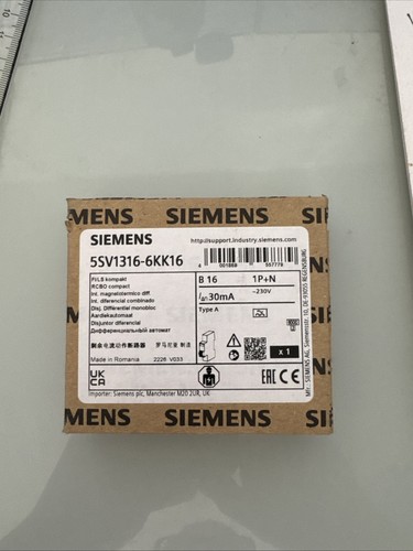 Siemens 5sv13166kk16 ls - siemens,
