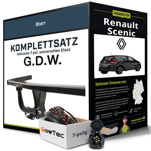 Für renault scenic - iv, typ