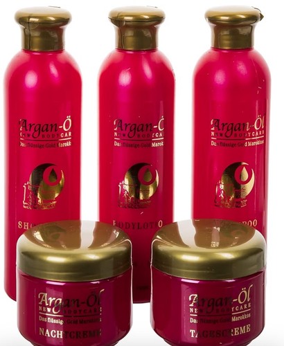 Pflegeset argan öl - 5, tlg