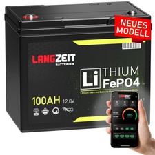 LiFePO4 100Ah 12V LANGZEIT